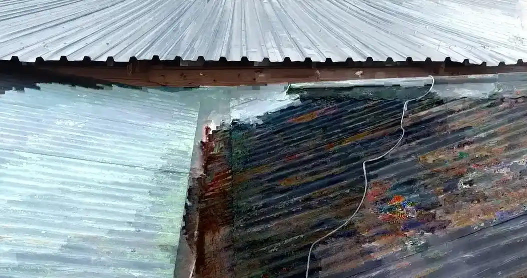 Drone survey of a large commercial factory roof in Zimbabwe