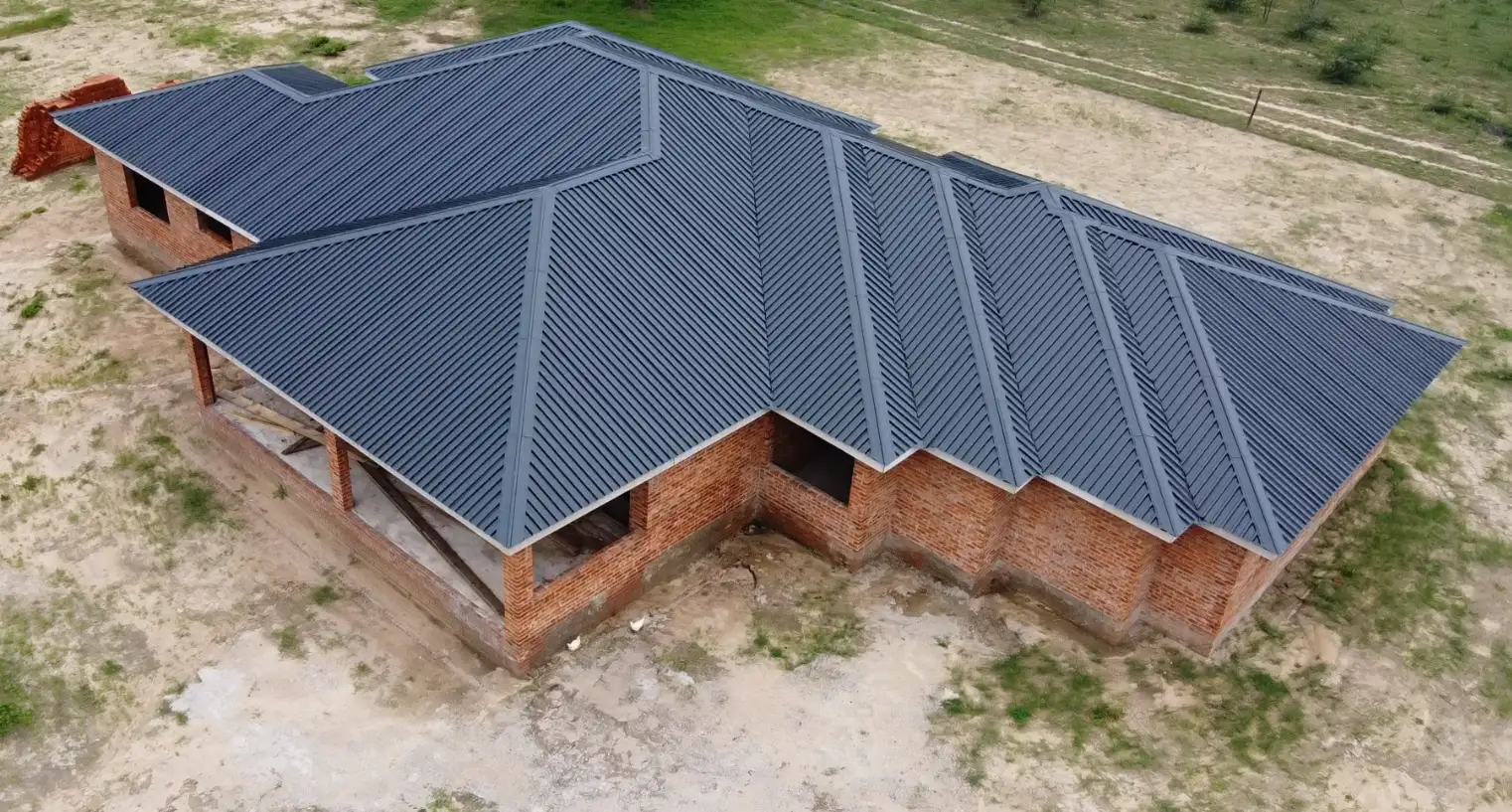 Chromadek IBR Roof Installation — Heany Junction, Bulawayo